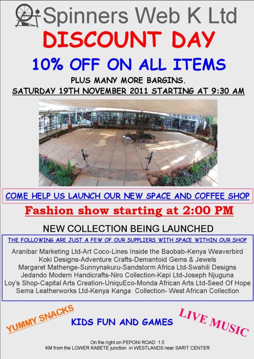 Spinners Web Kenya 2011 Launch Spinners Web Kenya